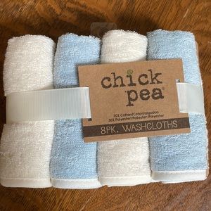 Chick pea 8 pack of washcloths